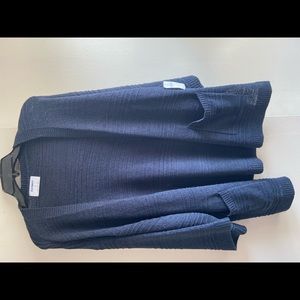 Old navy blue cardigan never worn size medium